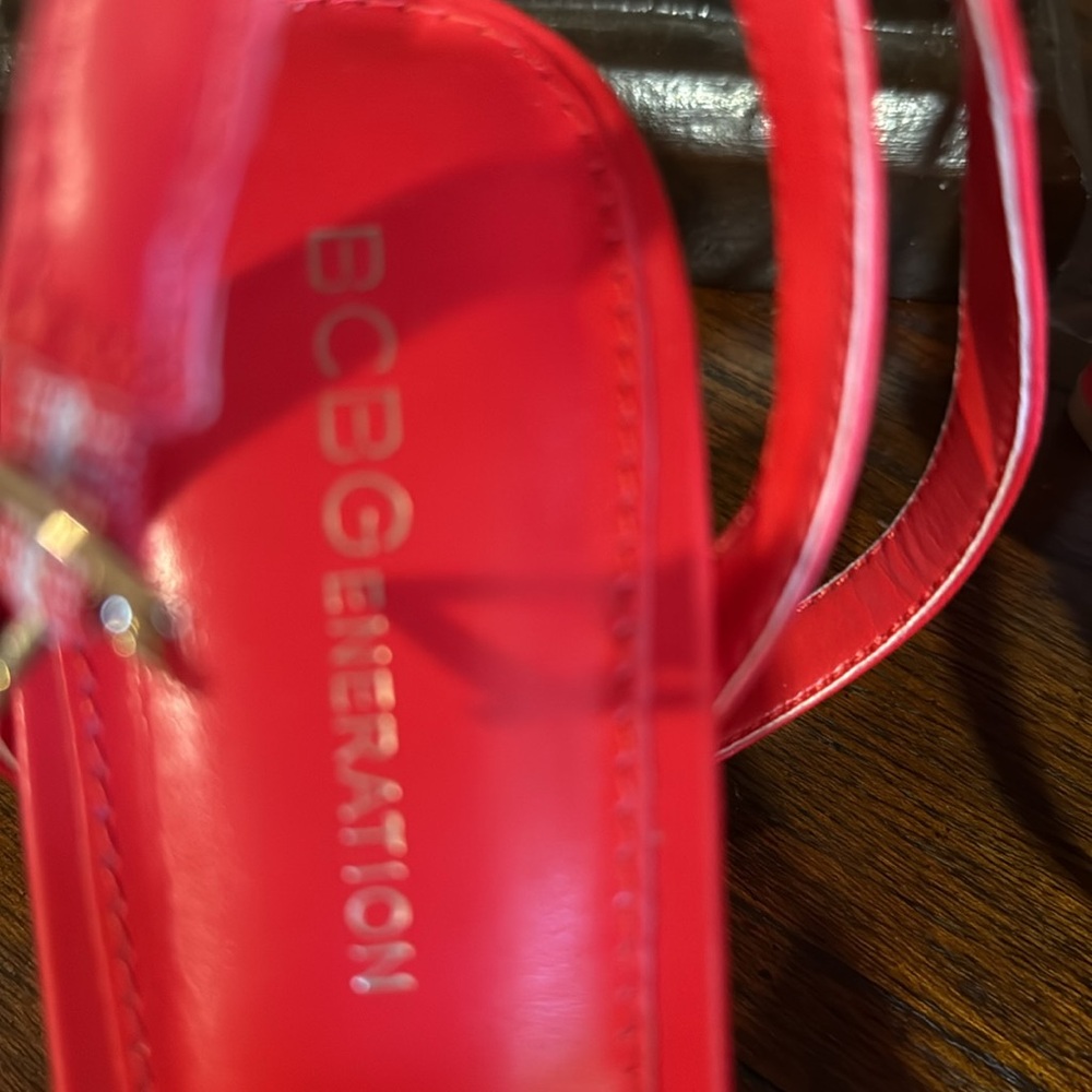 BCBG generation pink and orange shoes size 7 - Picture 3 of 3